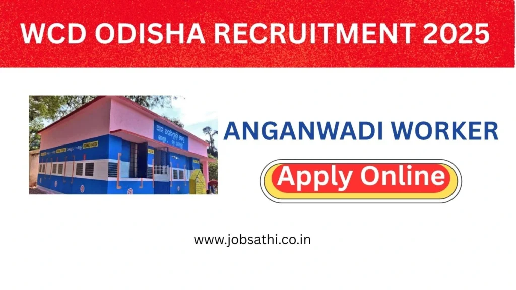 WCD Odisha Recruitment 2025